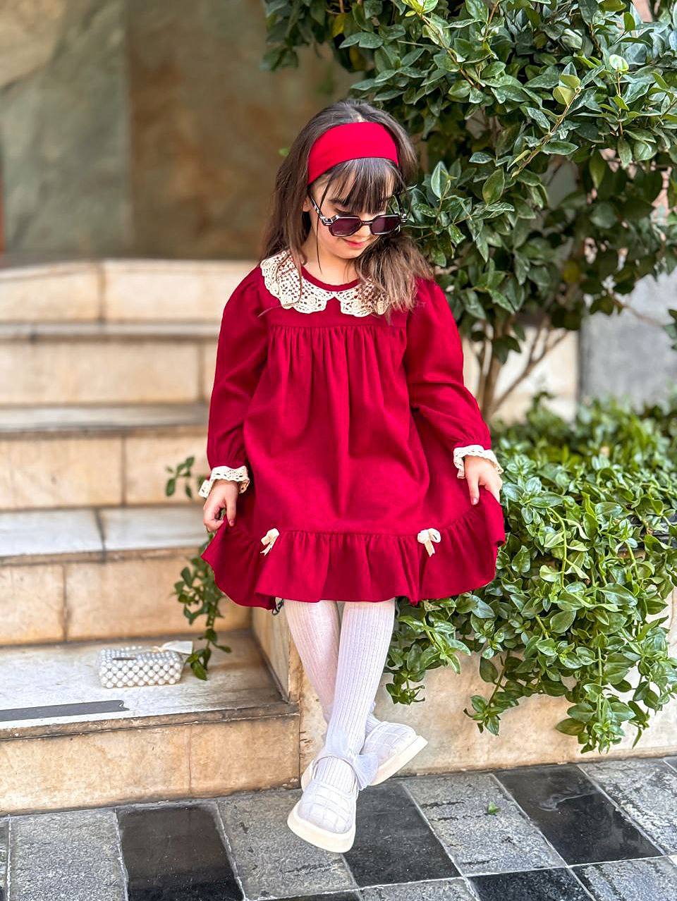 عکس پیراهن کبریتی حنا - شماره 3