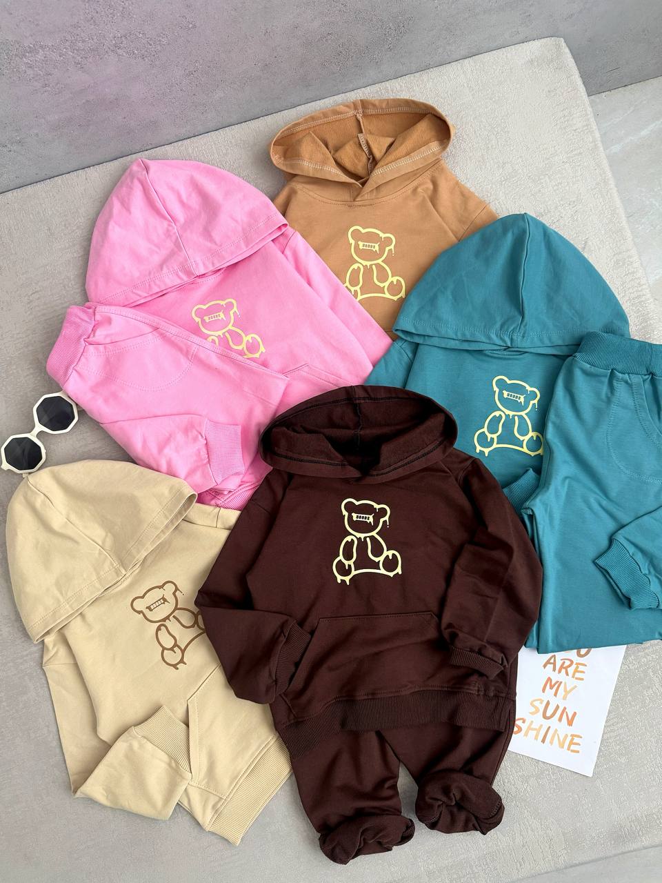 عکس ست هودی تدی - شماره 7