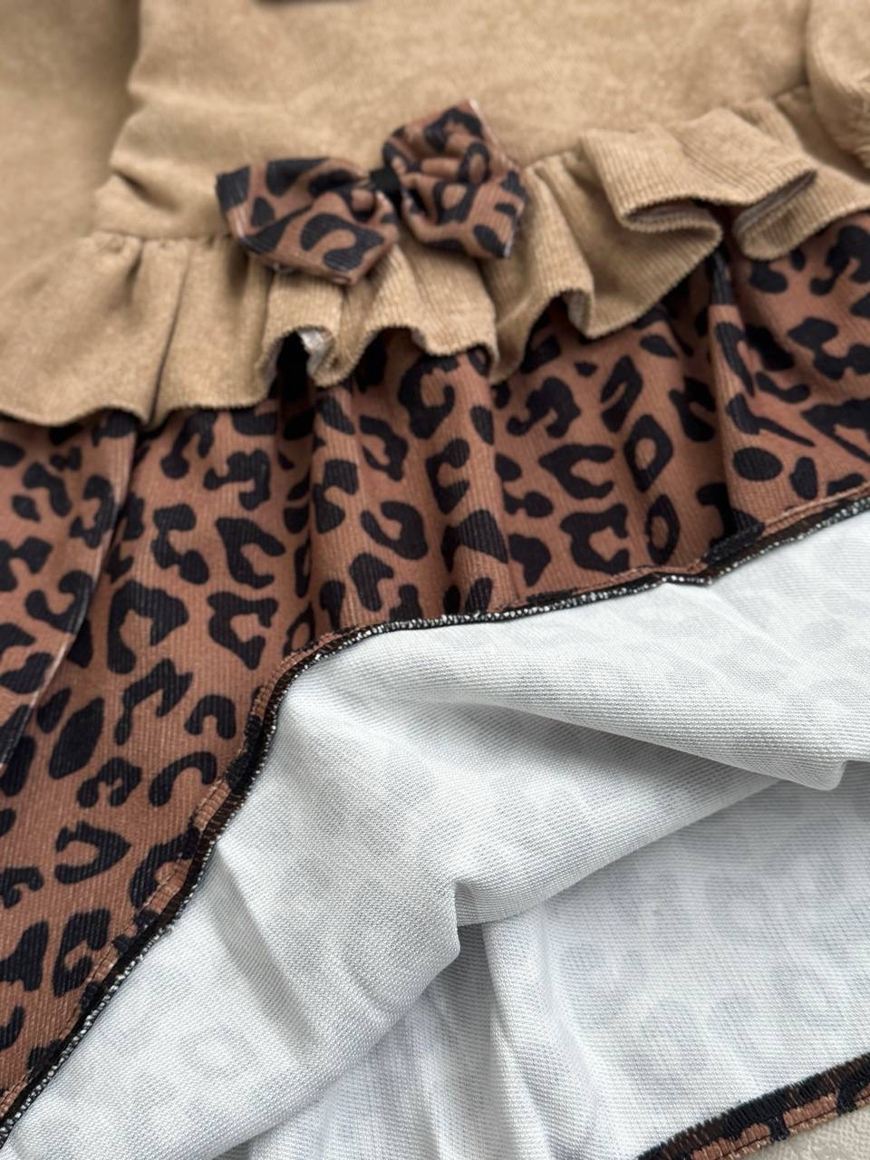 عکس پیراهن پاپیون پلنگی - شماره 5