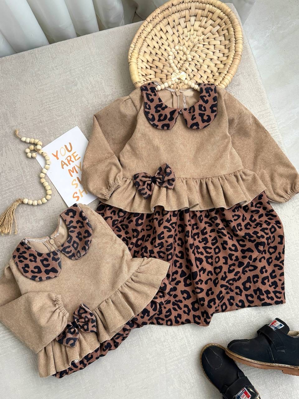 عکس پیراهن پاپیون پلنگی - شماره 2