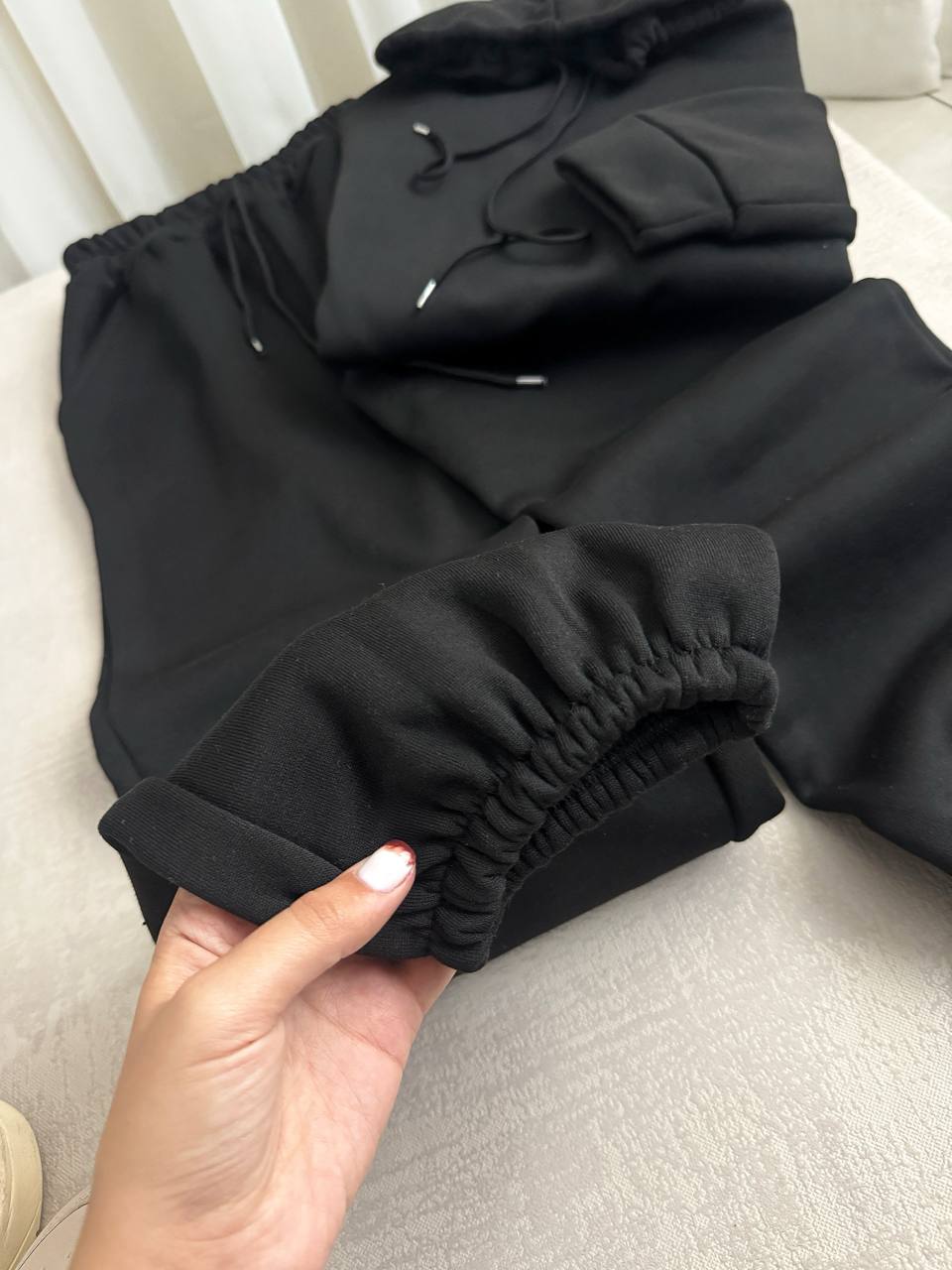 عکس هودی شلوار مشکی - شماره 3