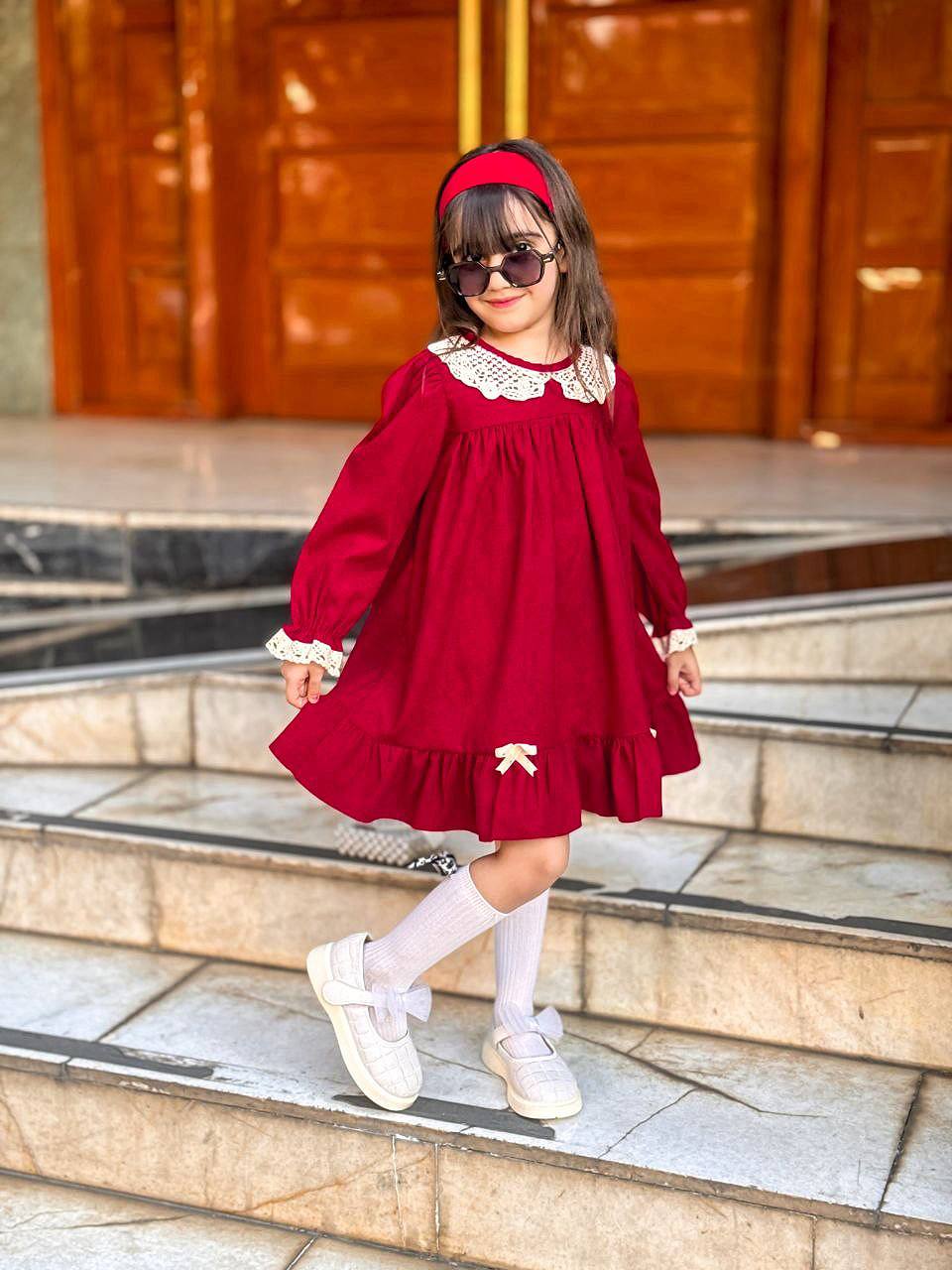 عکس پیراهن کبریتی حنا - شماره 1