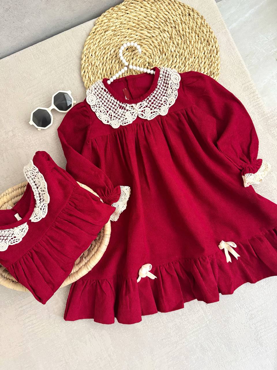 عکس پیراهن کبریتی حنا - شماره 4