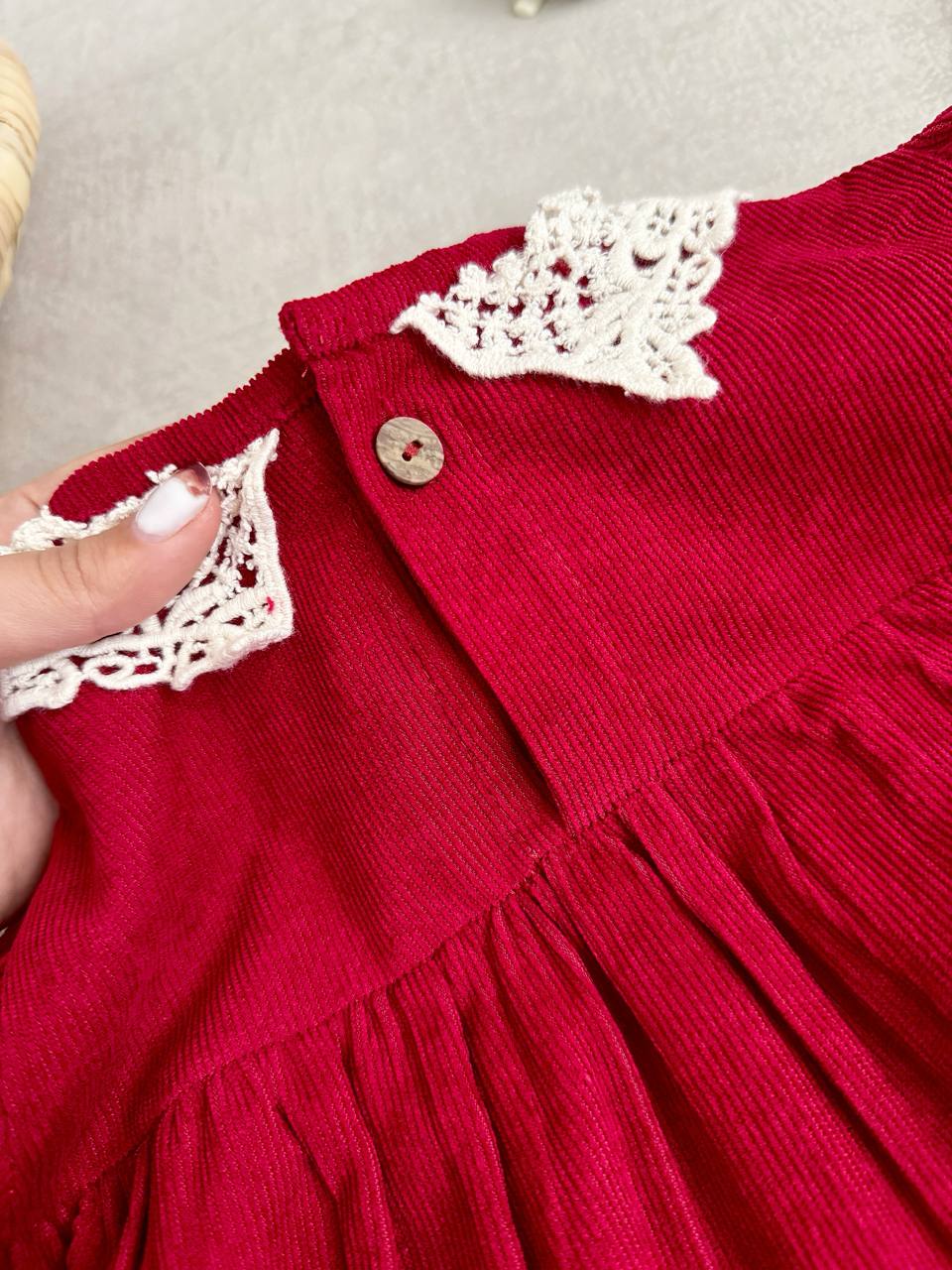 عکس پیراهن کبریتی حنا - شماره 8