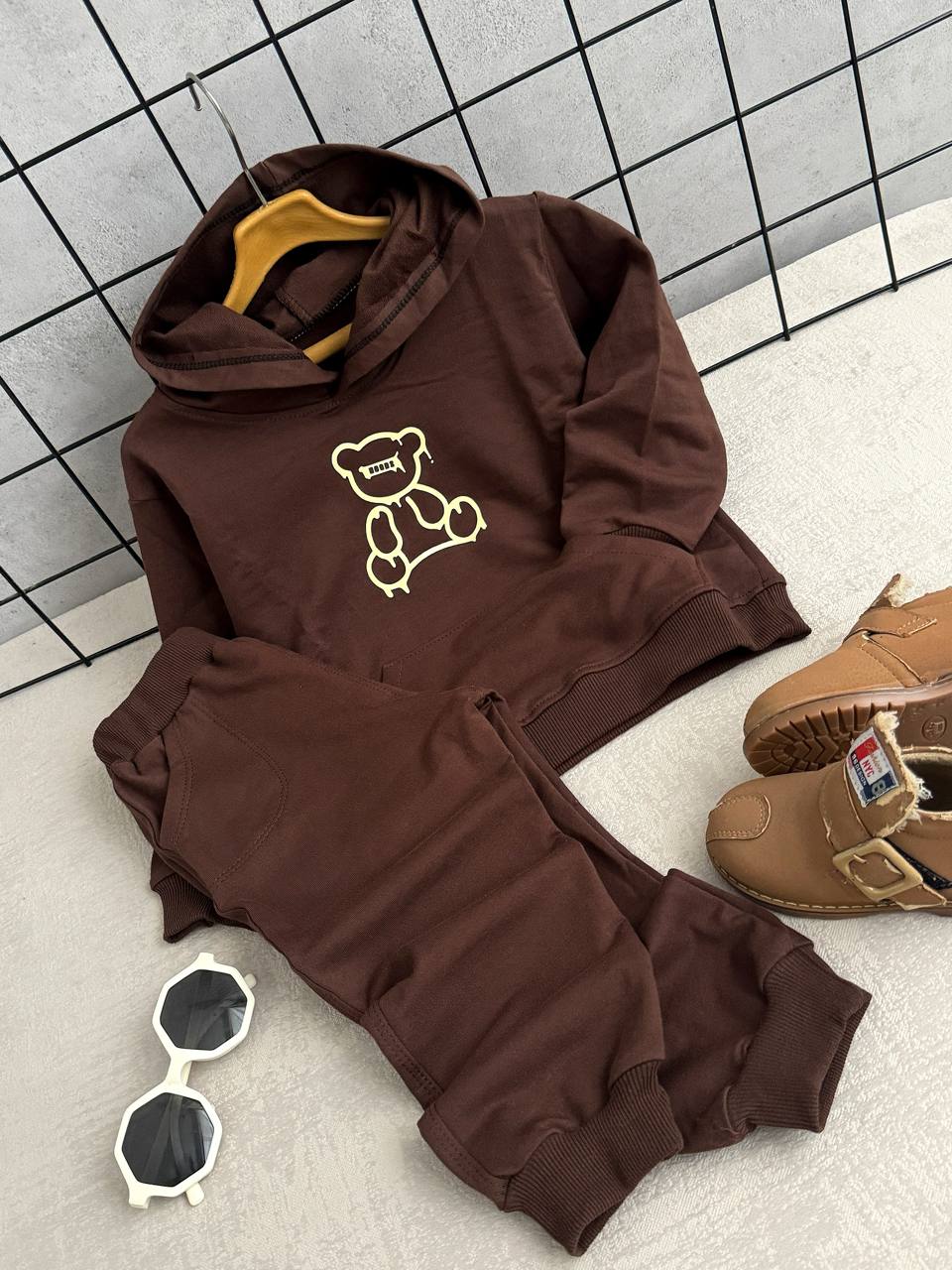 عکس ست هودی تدی - شماره 3