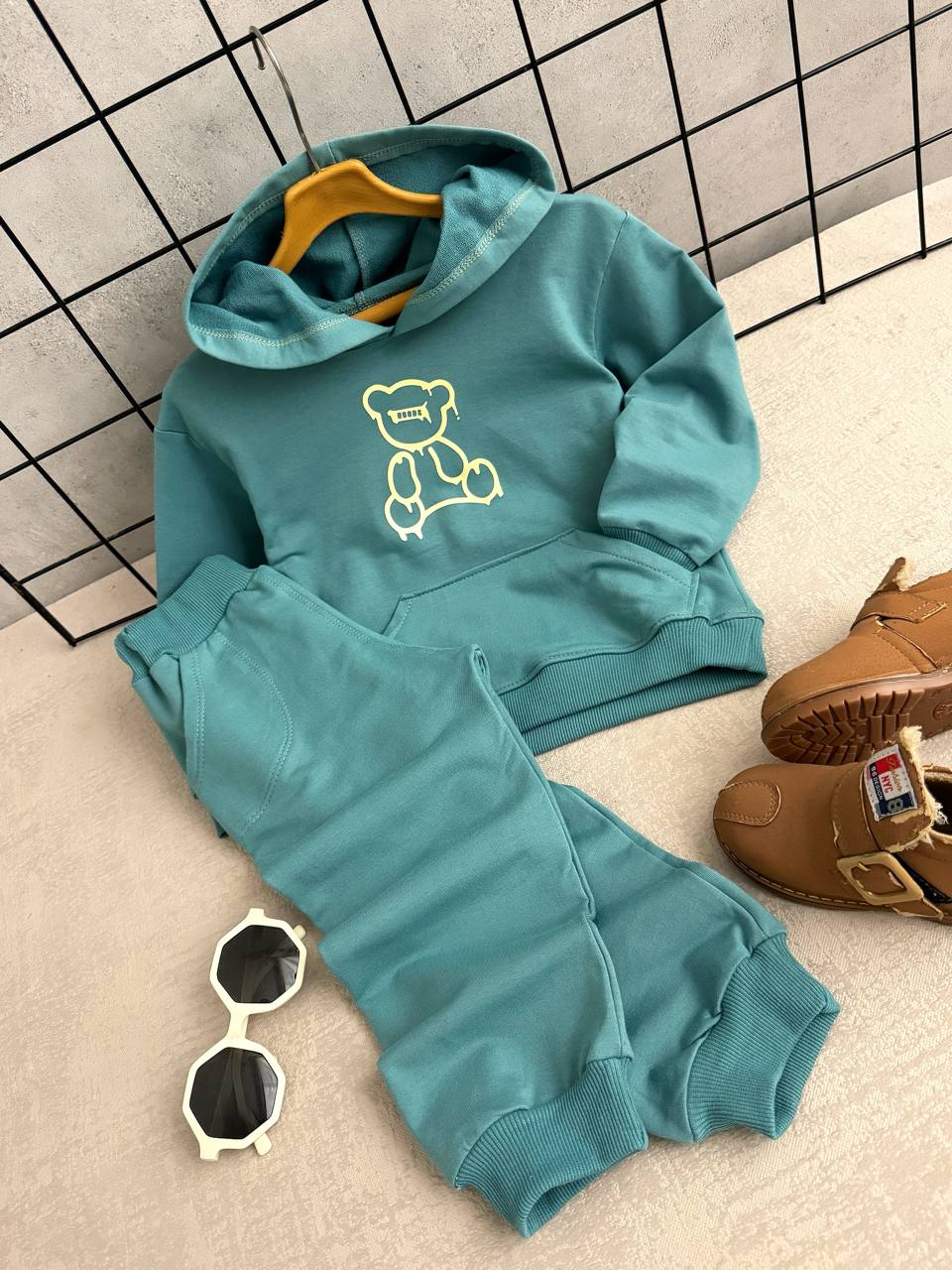 عکس ست هودی تدی - شماره 6