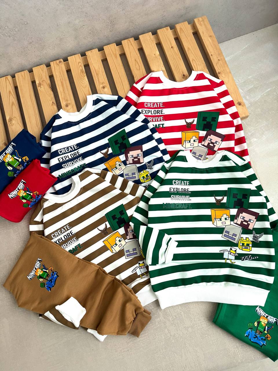 عکس ست CRAFT راه راه - شماره 1