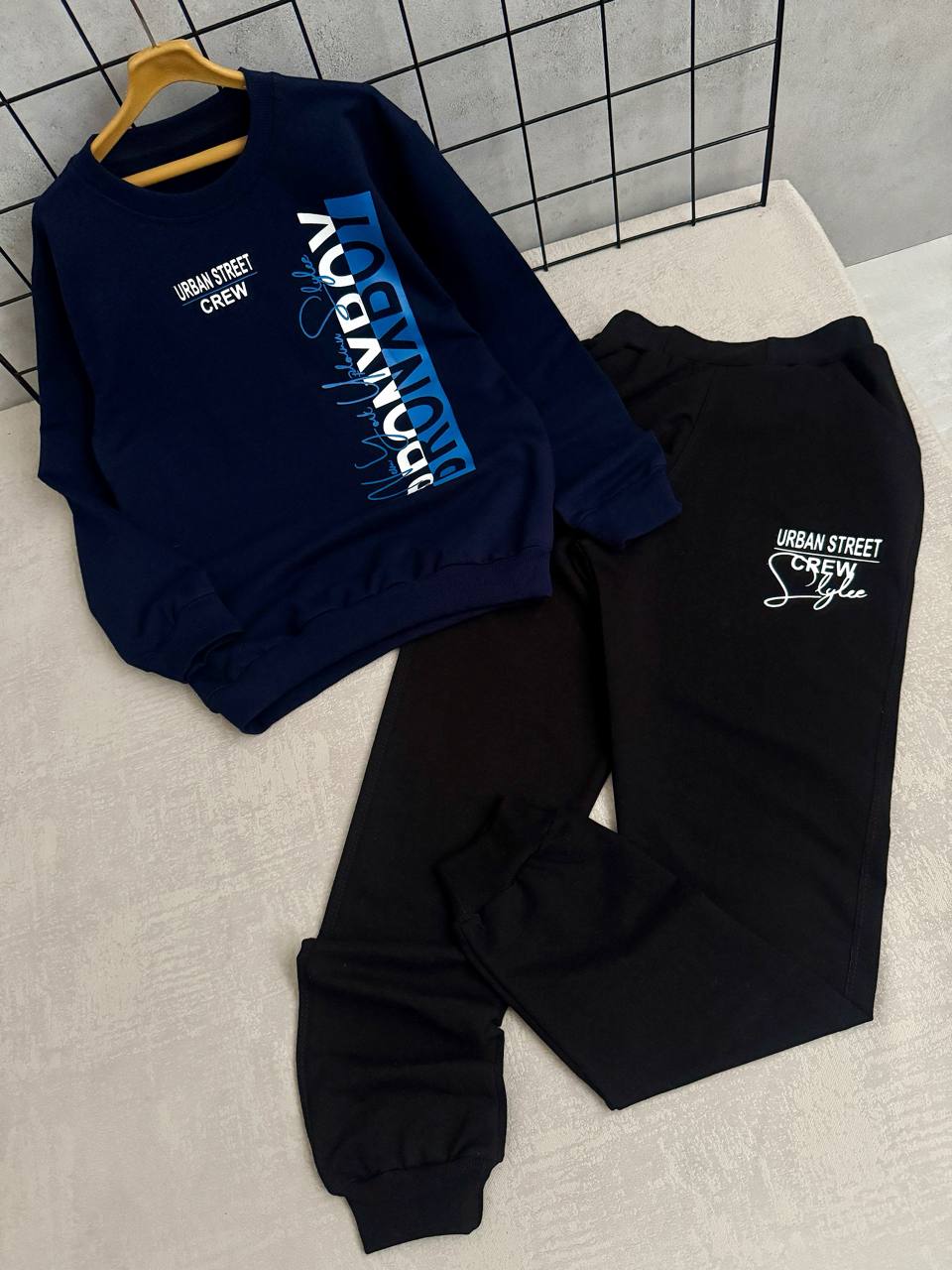 عکس ست CREW black - شماره 6