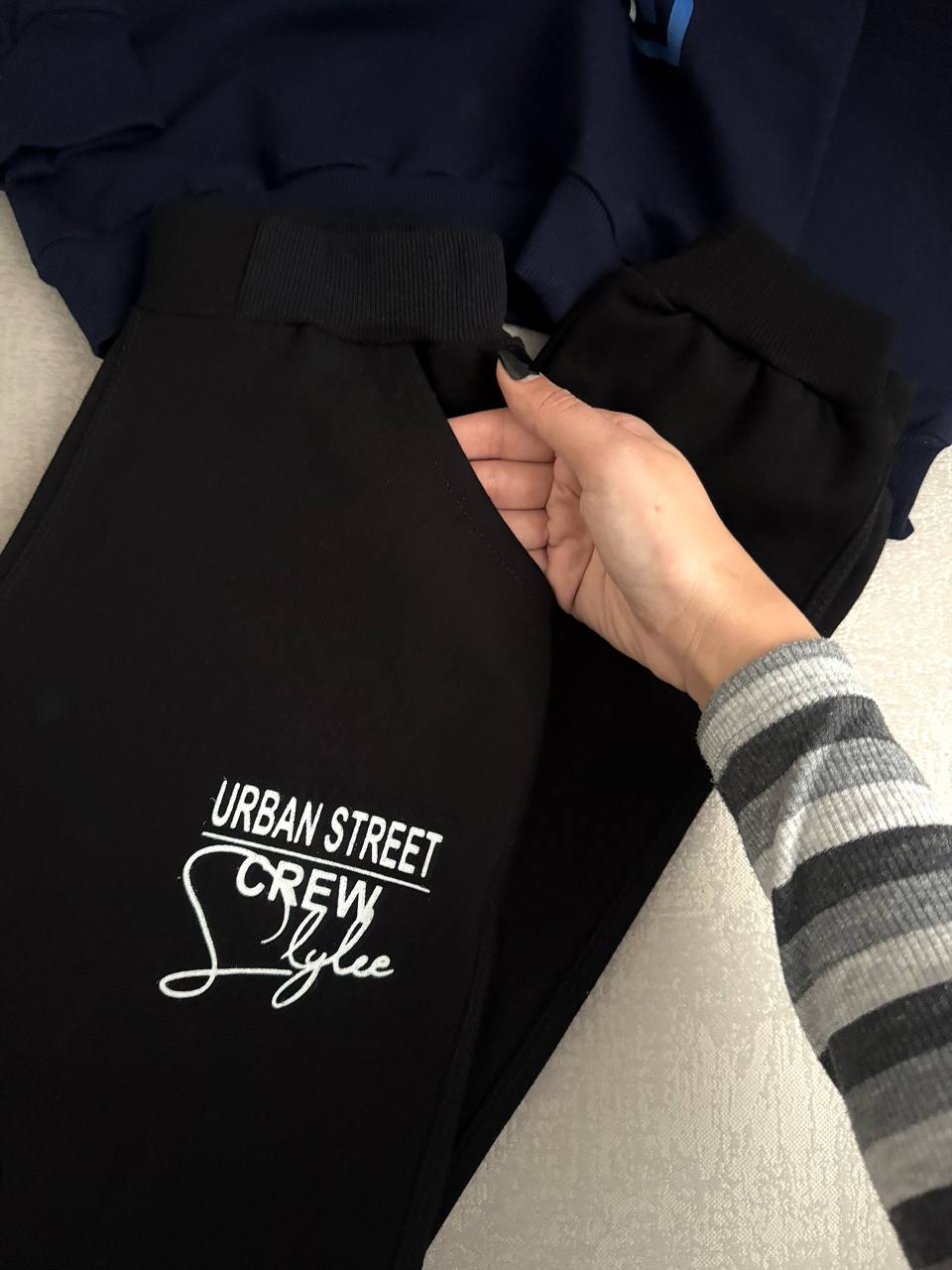 عکس ست CREW black - شماره 8