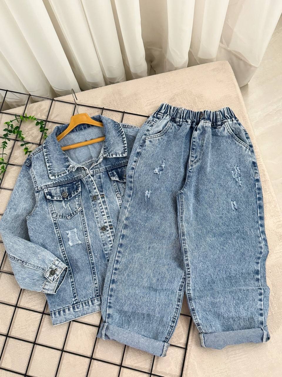 عکس سه تیکه جین استایل - شماره 2