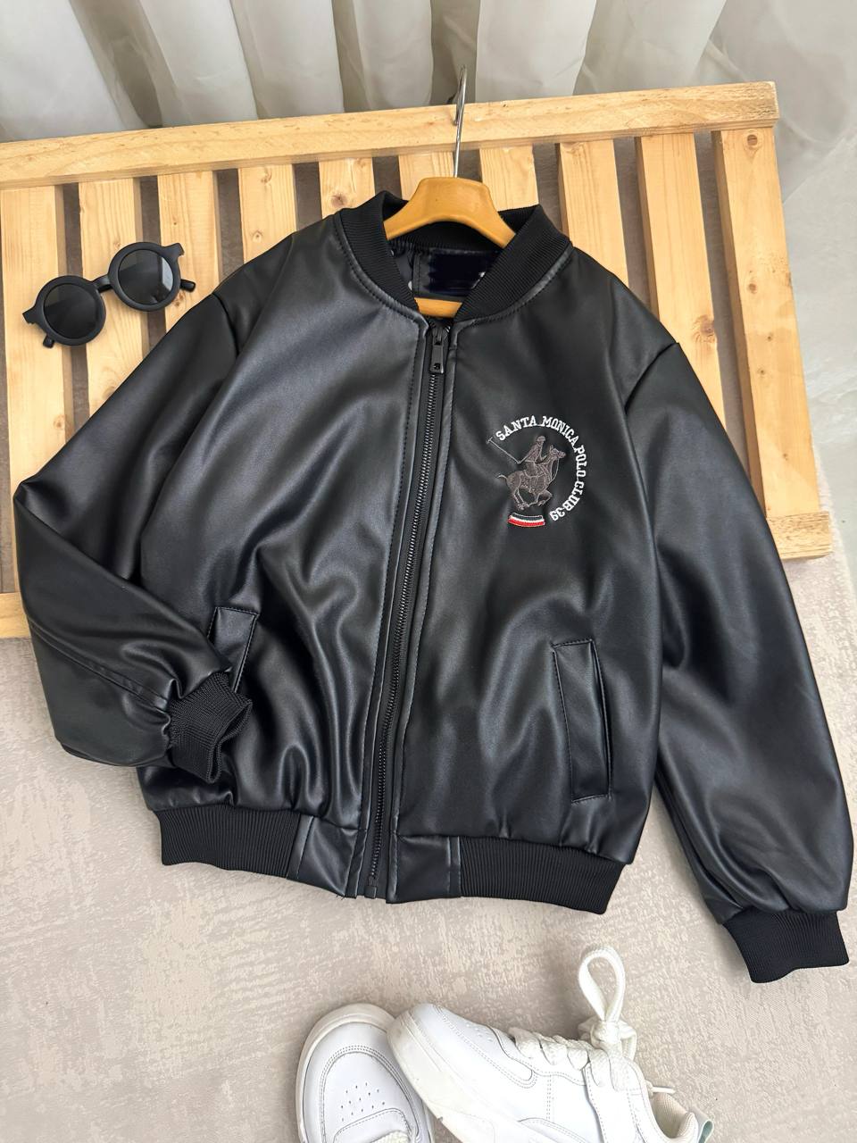 عکس کاپشن چرم - شماره 2