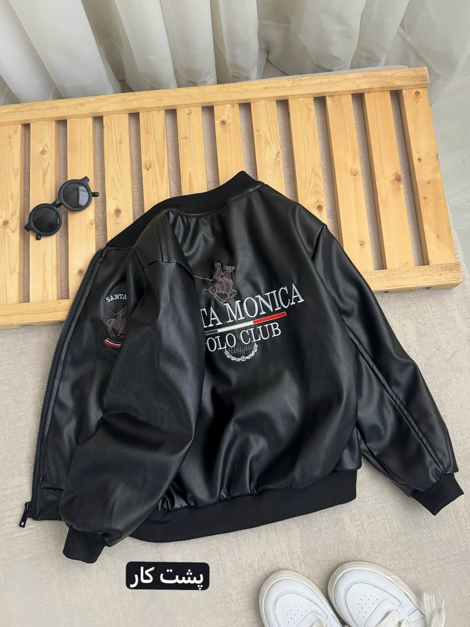 عکس کاپشن چرم - شماره 3