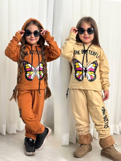 ست هودی شلوار پروانه