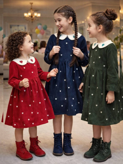 پیراهن کبریتی قلبی